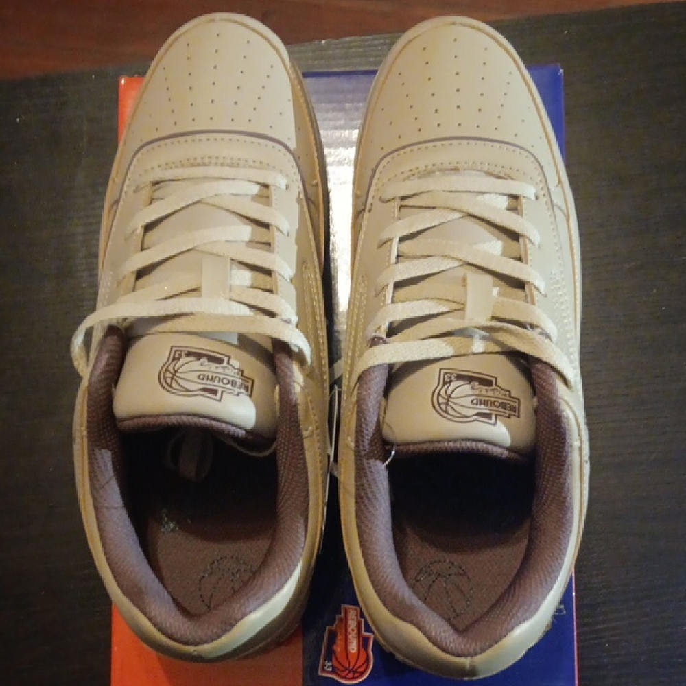 Ewing Orion Low "Cream Maroon" Sneakers Mens 9 Womens 10.5 NWBOX - Picture 6 of 10